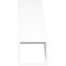 Ekena Millwork 5-in. W x 12-in. D x 12-in. H Traditional Architectural Grade PVC Knee Brace BRCP05X12X12TRA - alternate 3